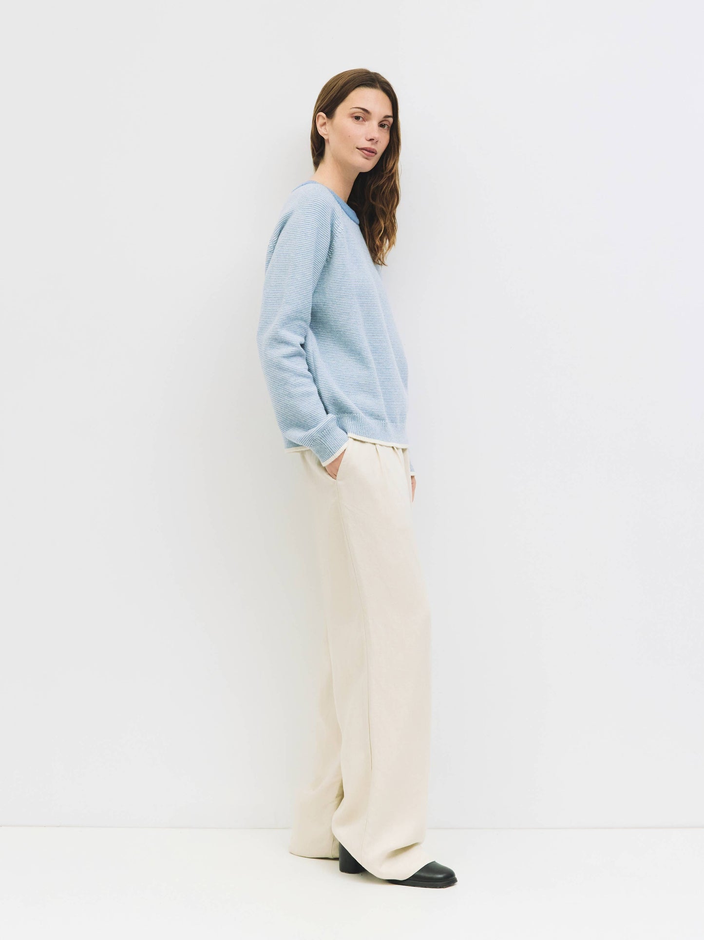 The Jae Sweater | Striped Relaxed Sweater