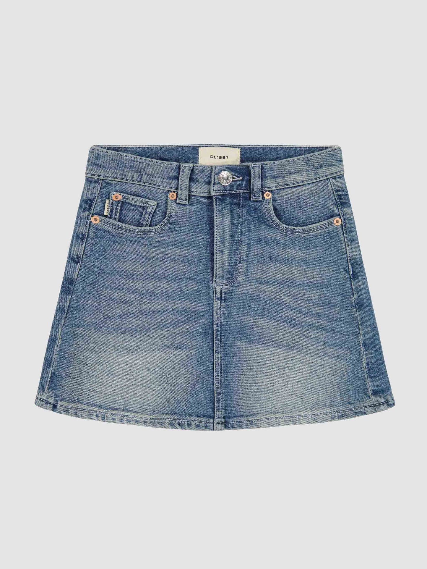Jenny Denim Mini Skirt Poolside - Girls - DL1961