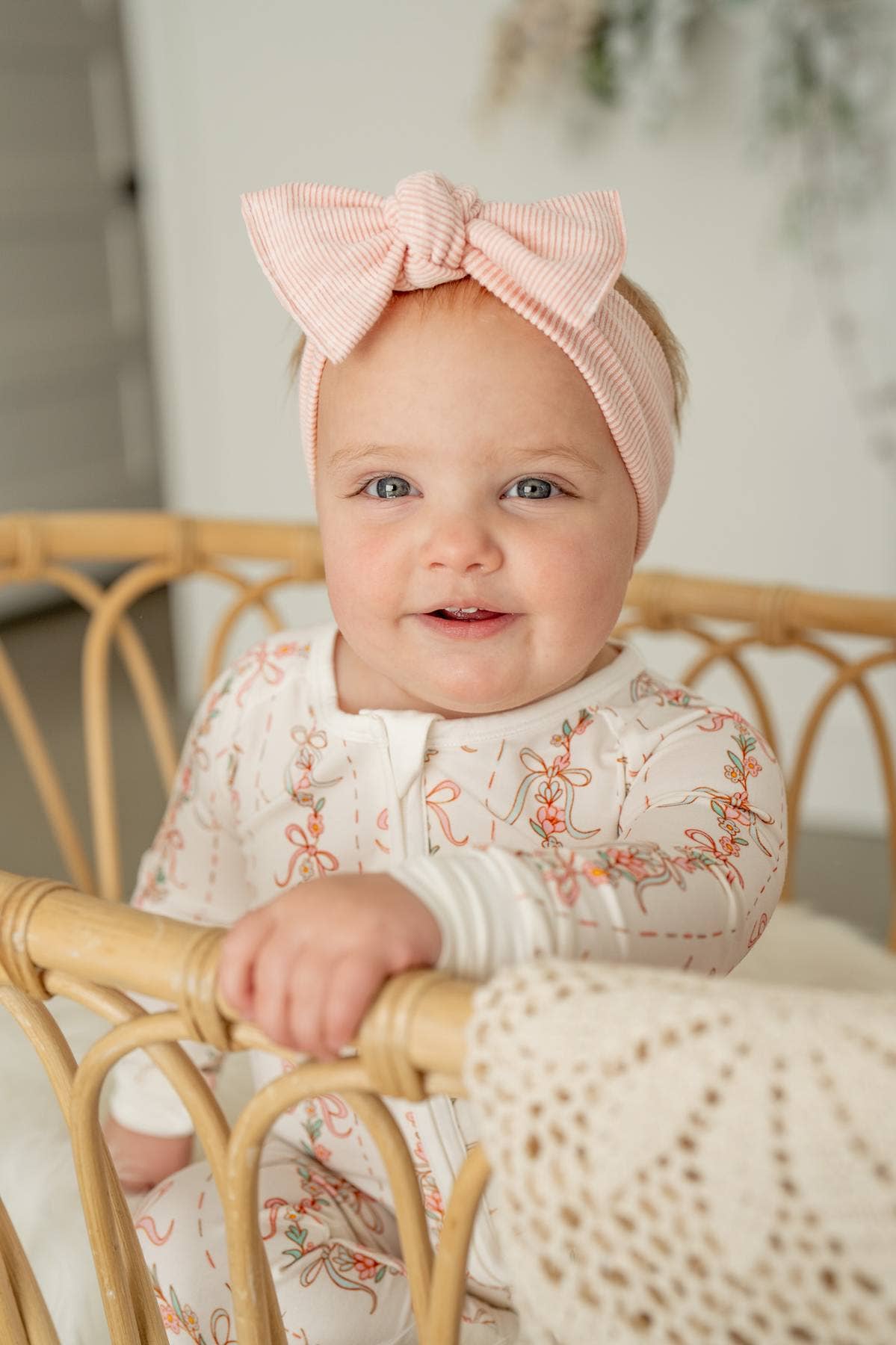 Floral Garland Zippy | Kids Convertible Zip-Up Romper PJ