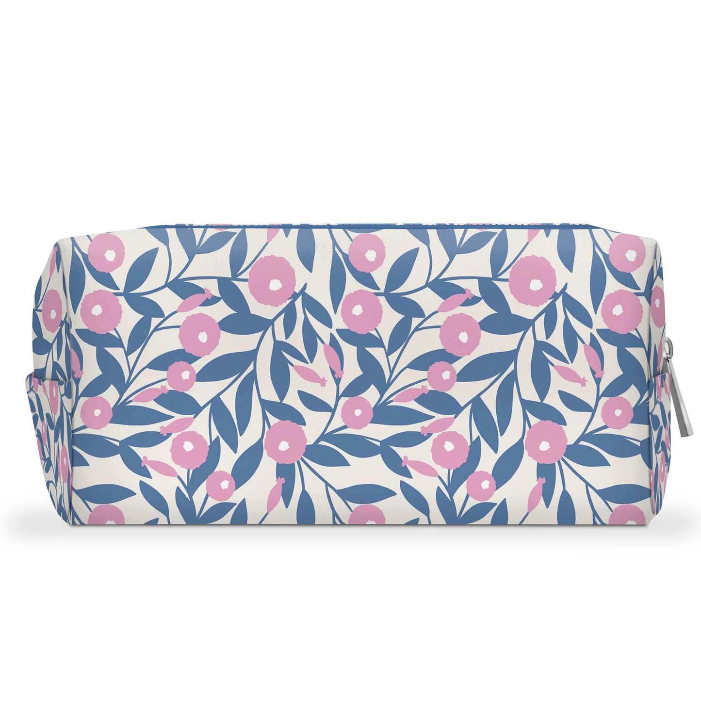 Blushing Dahlias Loaf Cosmetic Pouch