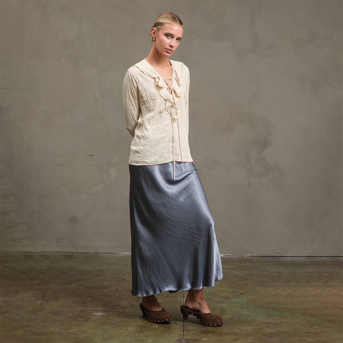 Satin Slip Skirt - RS1049