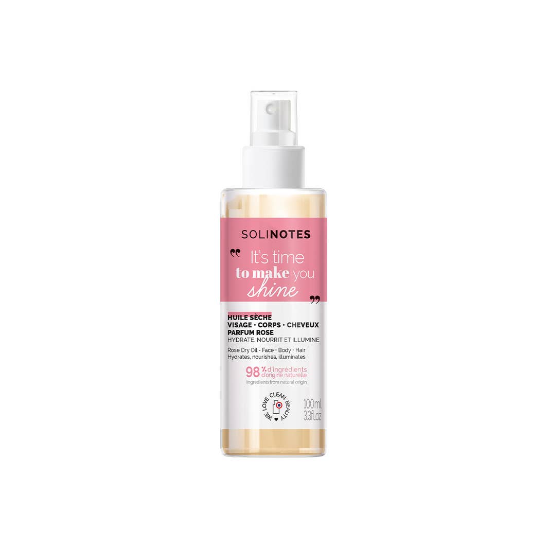 Rose Dry Oil - 3.3oz - CLEAN BEAUTY