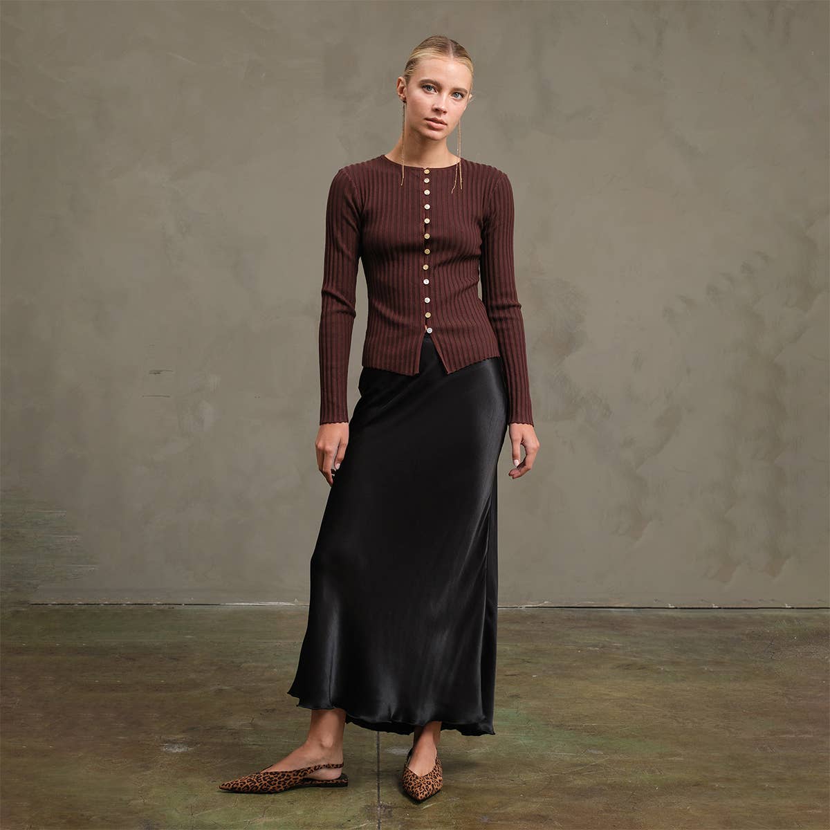 Satin Slip Skirt - RS1049