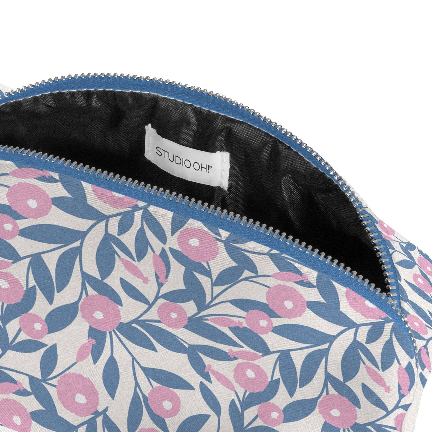 Blushing Dahlias Loaf Cosmetic Pouch