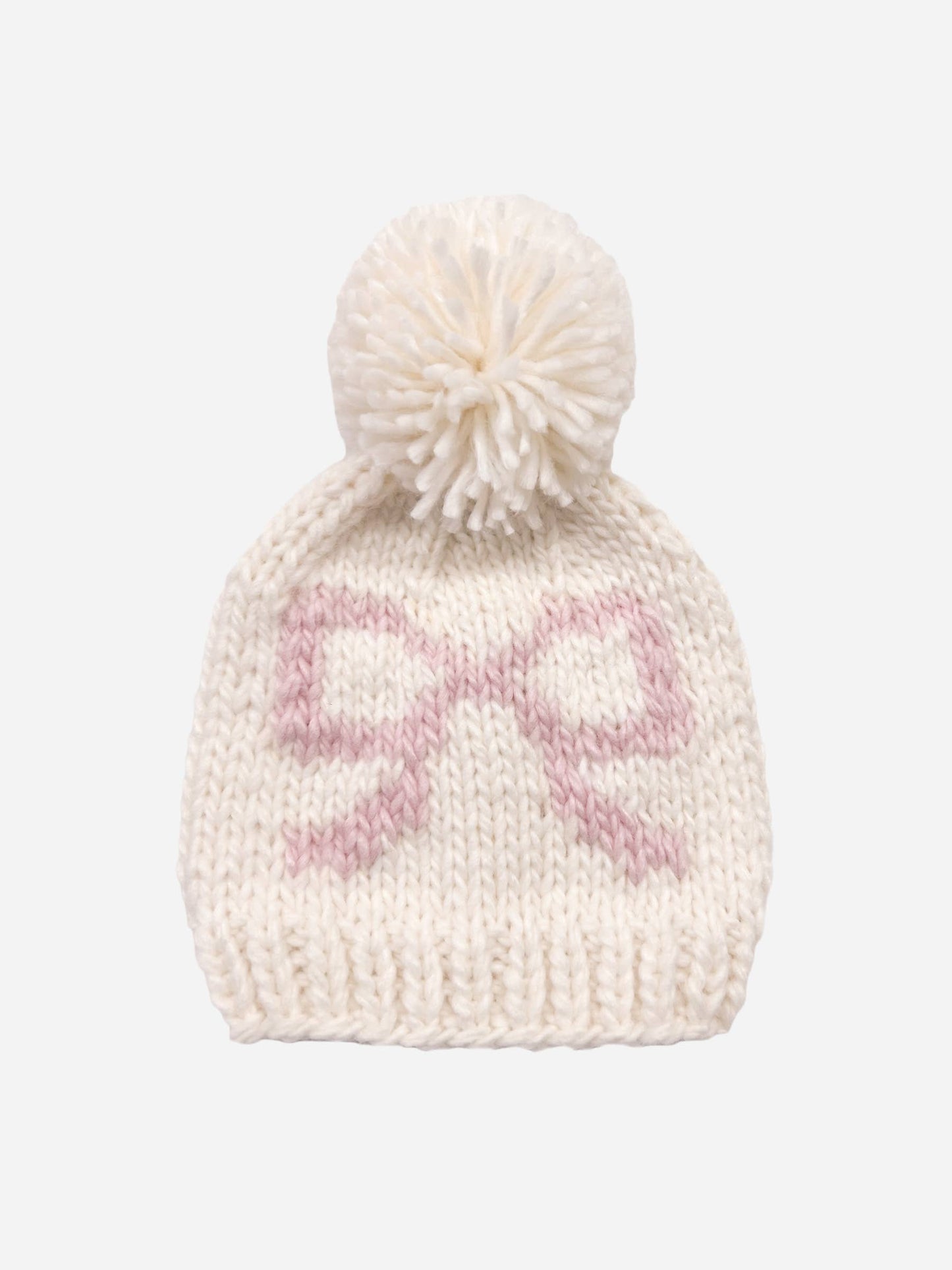 Bow Hat Pink Baby Kid Girl Beanie Fall Winter Accessories