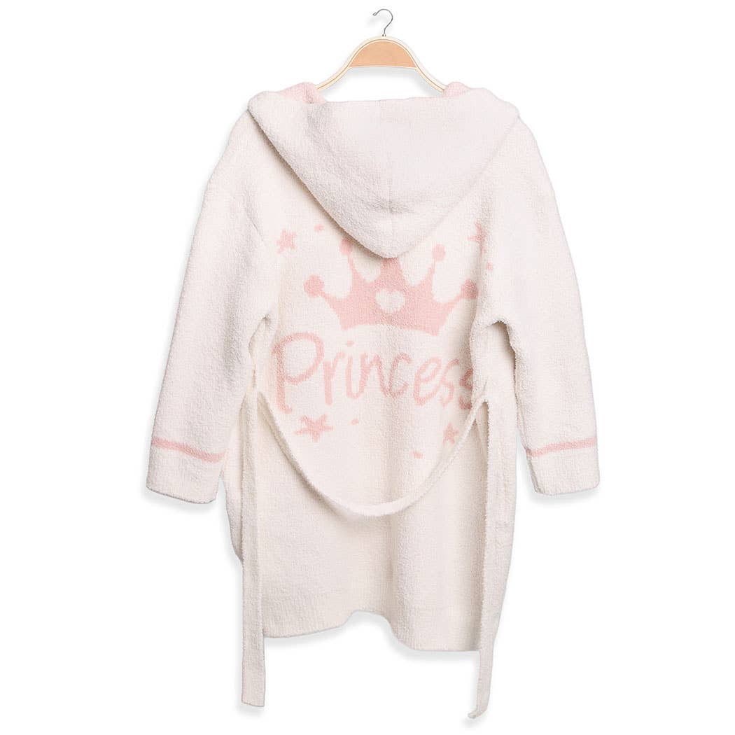 Children's Multi Print Luxury Soft Hooded Robe