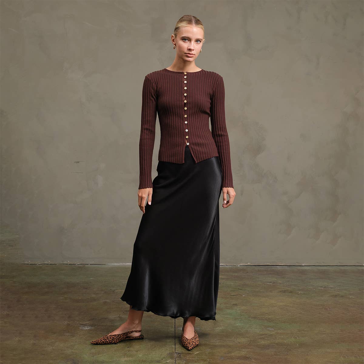 Satin Slip Skirt - RS1049
