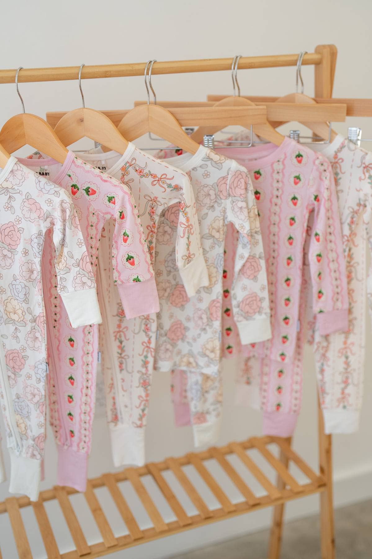 Floral Garland Zippy | Kids Convertible Zip-Up Romper PJ
