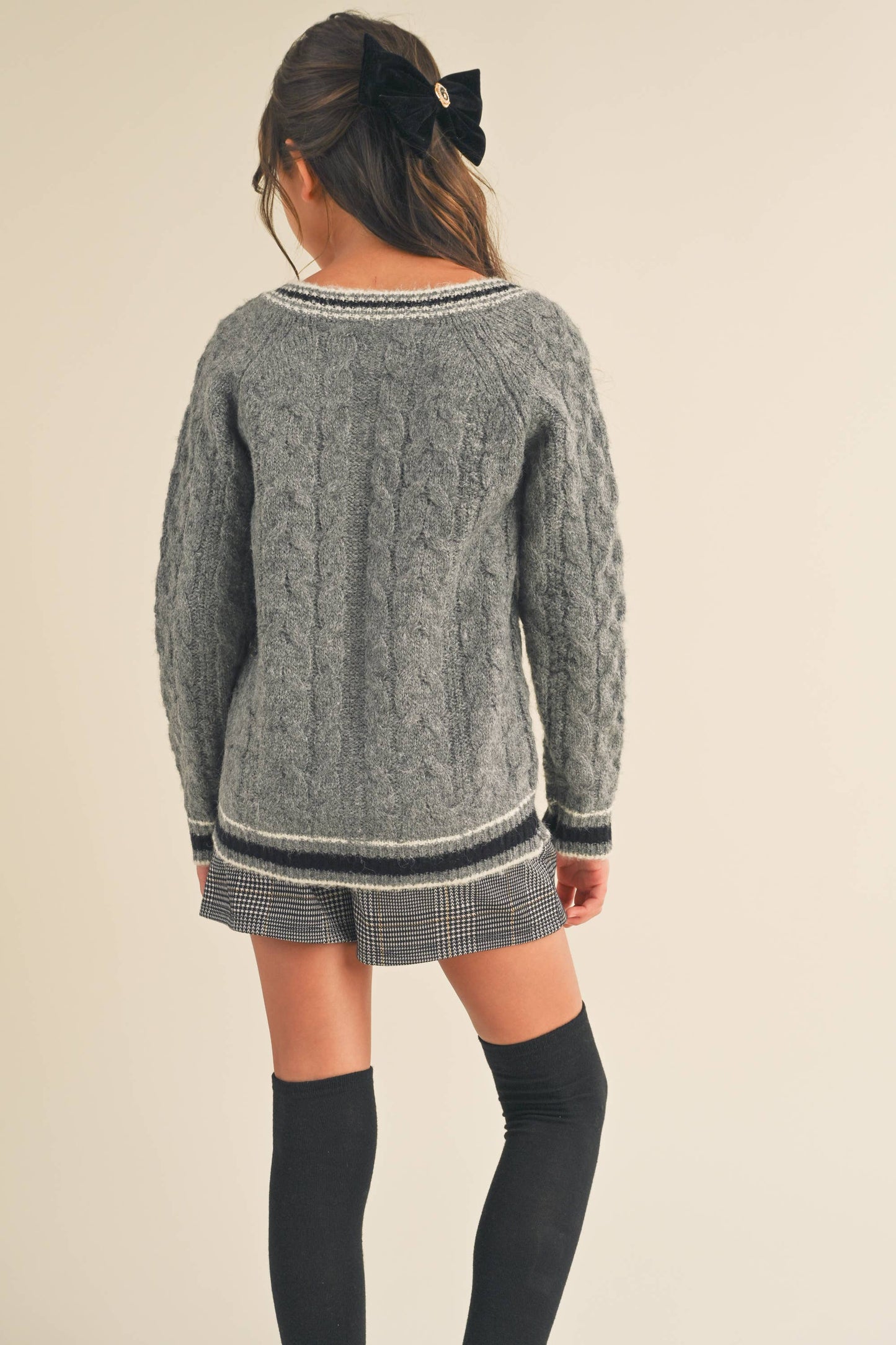 Preppy V Neck SWEATER