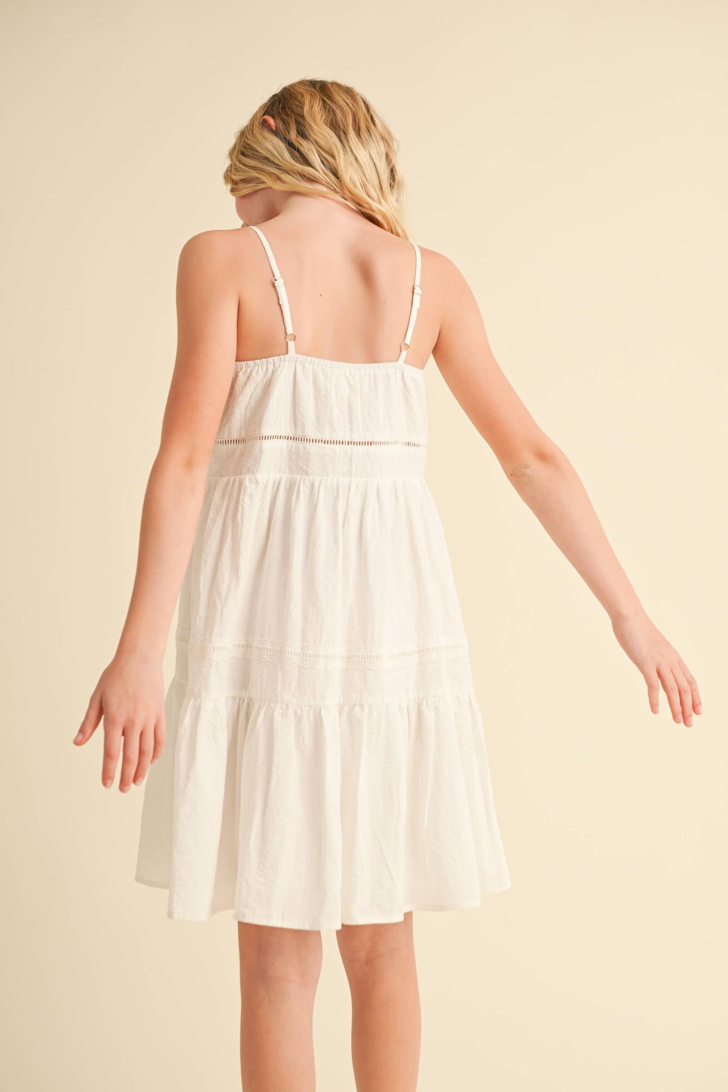 TWEEN KIDS GIRLS SWING MINI DRESS (7-14)