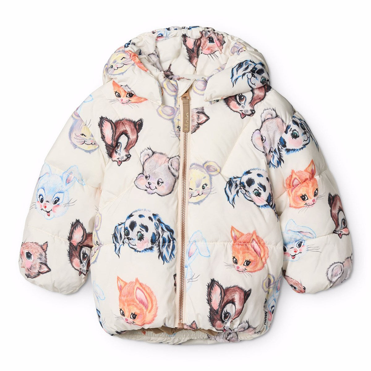 Harpo Jacket in Itty Bitty Vanilla - Molo