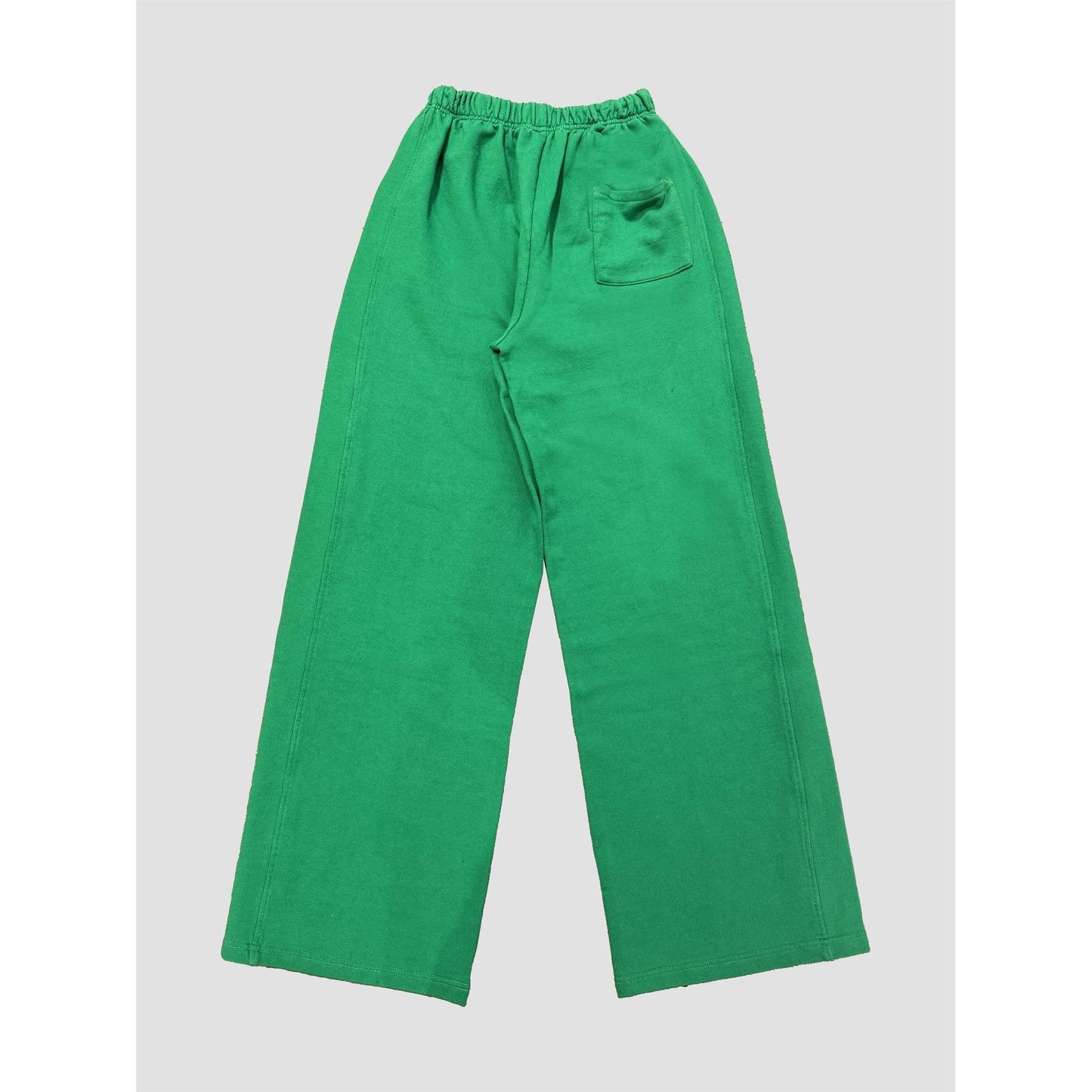 Cotton Terry Wide Pants in Tranquil Blue