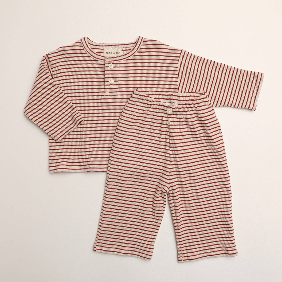 Micky Set in Thin Turtledove Stripe | Winnie & Crew