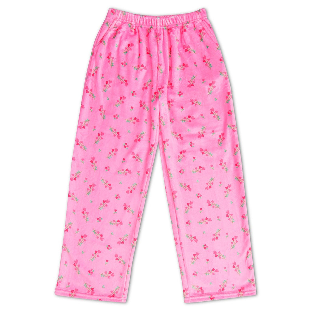 Theme Sweet Pink Plush Pants - Iscream