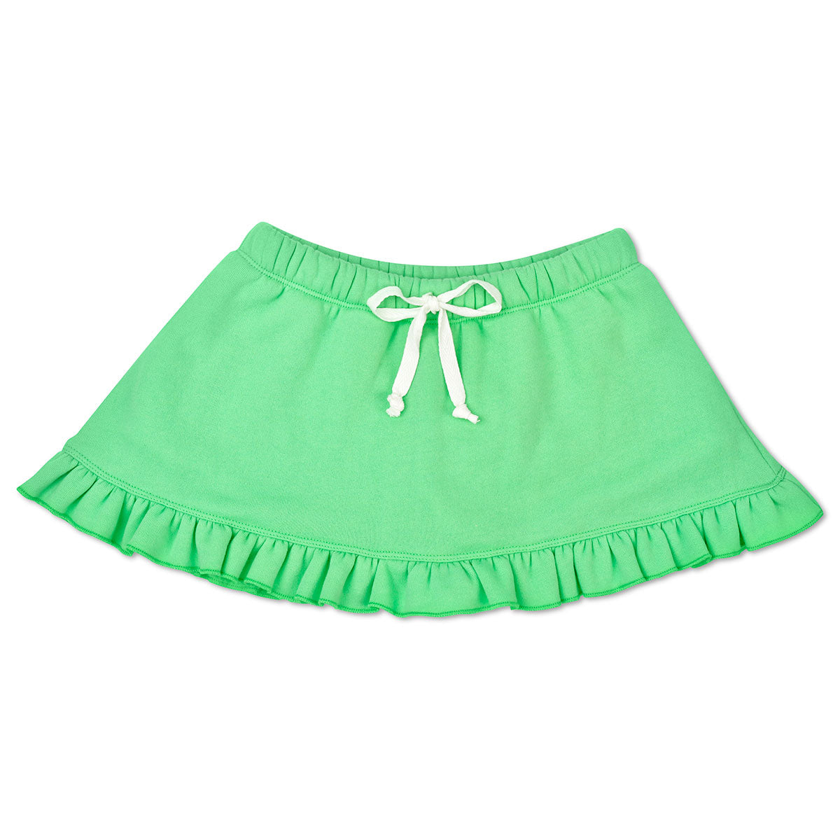 Apple Green Ruffled Skort - Iscream