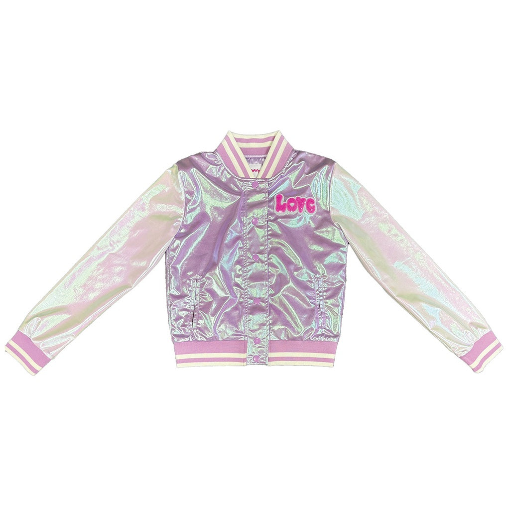 Tiger Metallic Varsity Jacket - Iscream