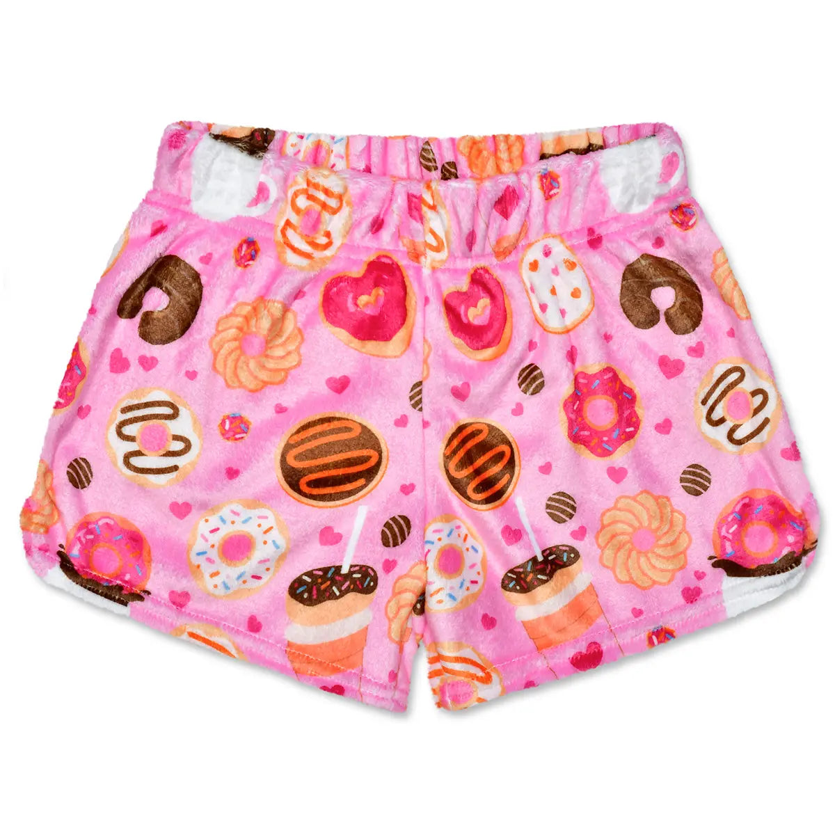 Donut Love Plush Shorts - Iscream
