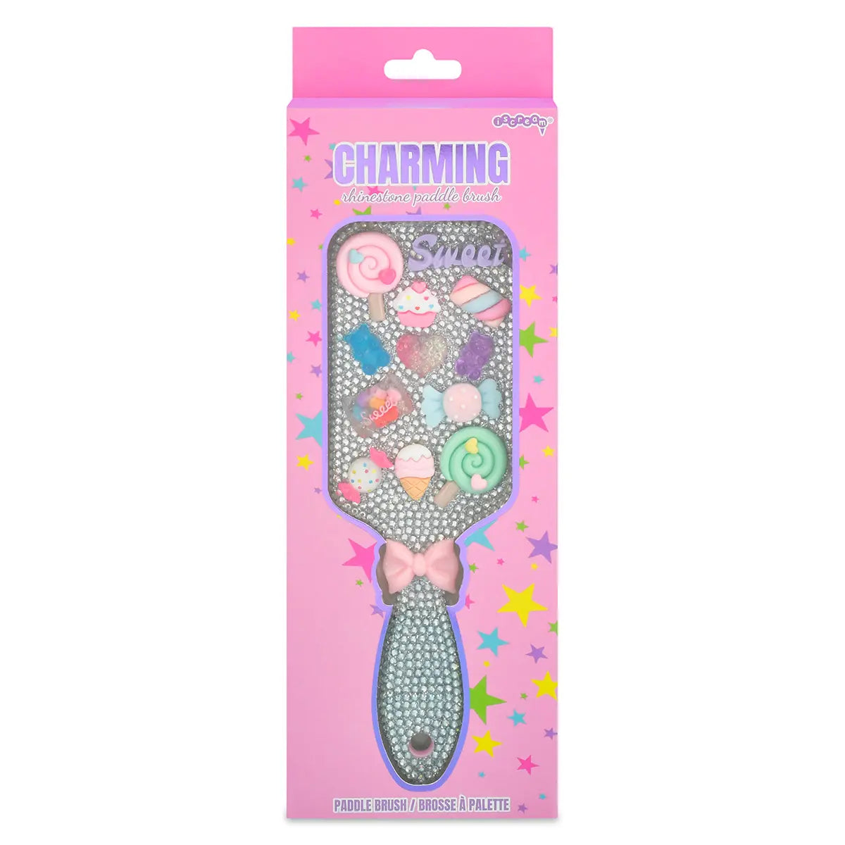 Charming Rhinestone Hair Brush