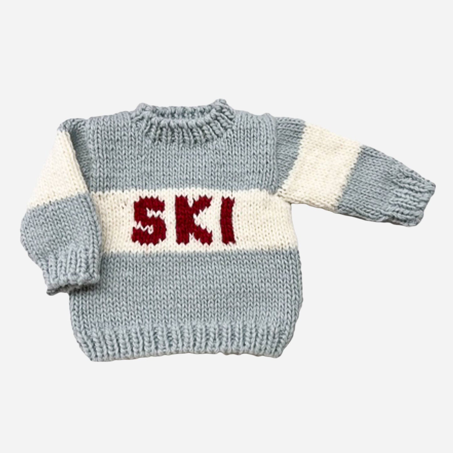 Ski Sweater, Bowie Grey Kids Baby Apparel Winter