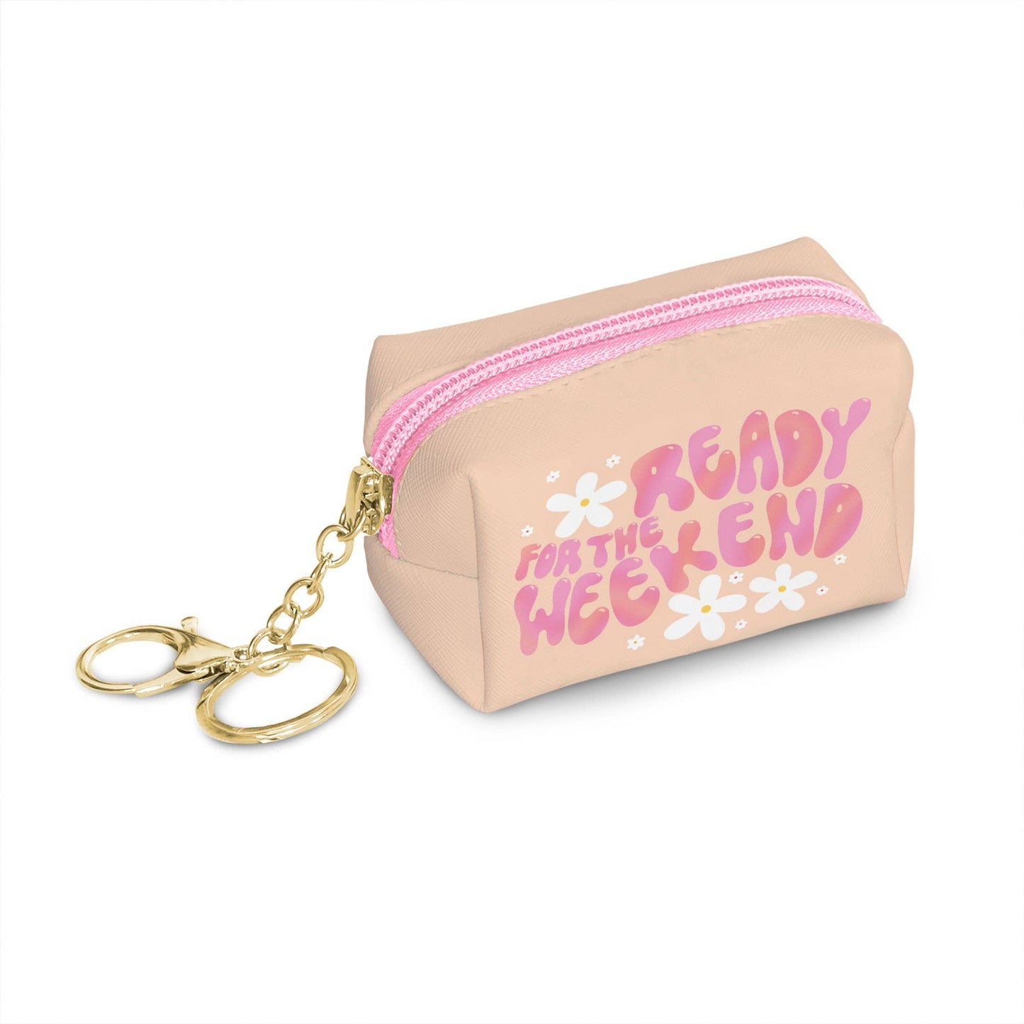 Ready for the Weekend Key Chain Pouch