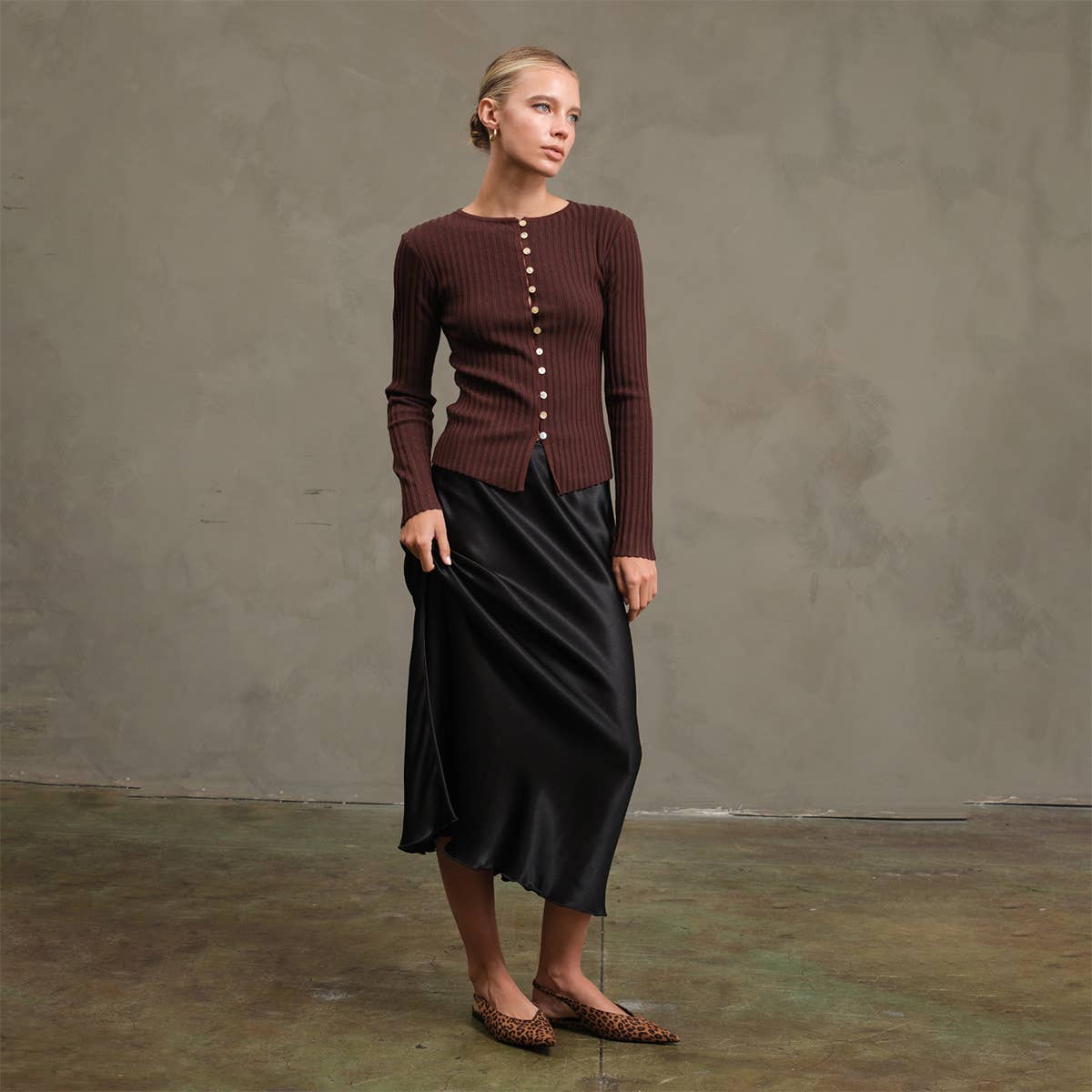 Satin Slip Skirt - RS1049