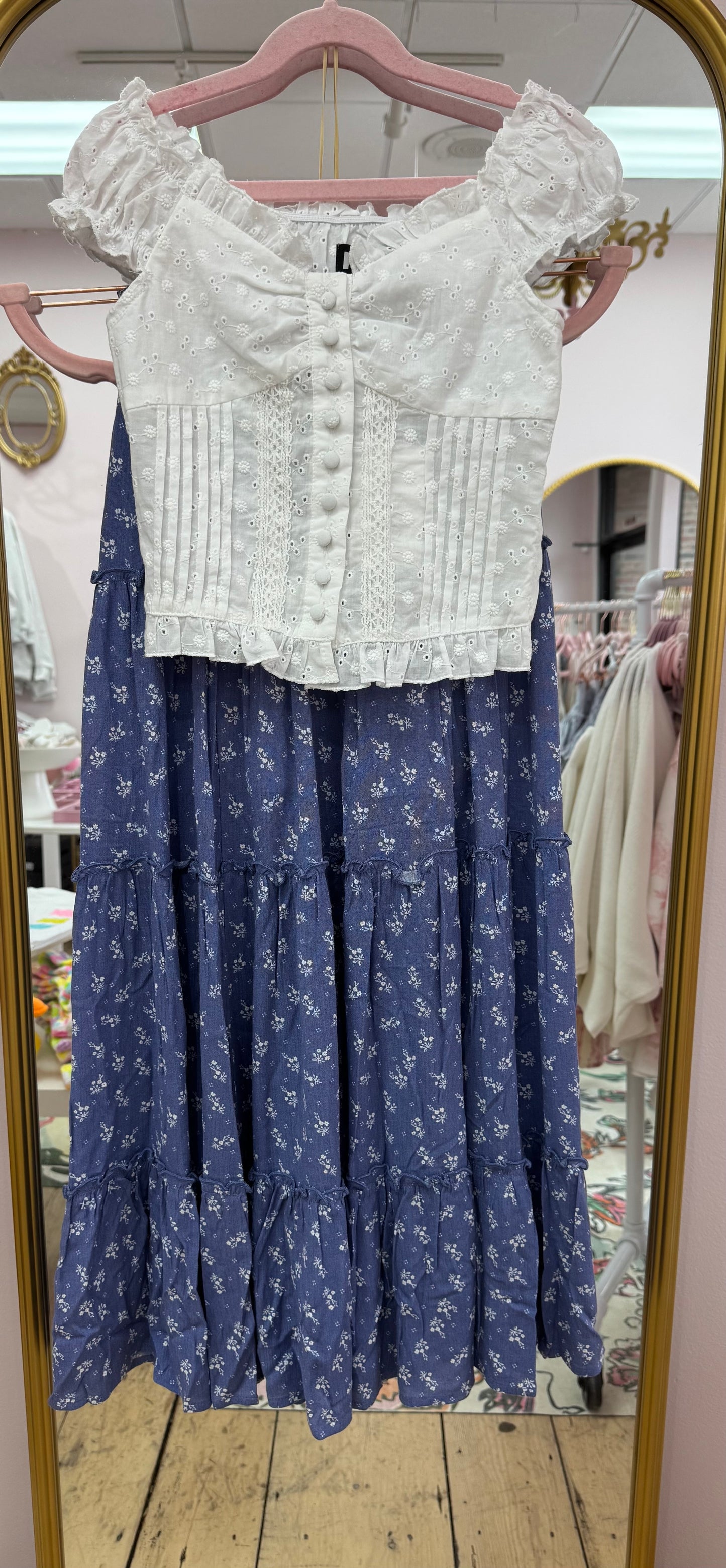 KatieJ NYC - Poppy Skirt in First Blossom