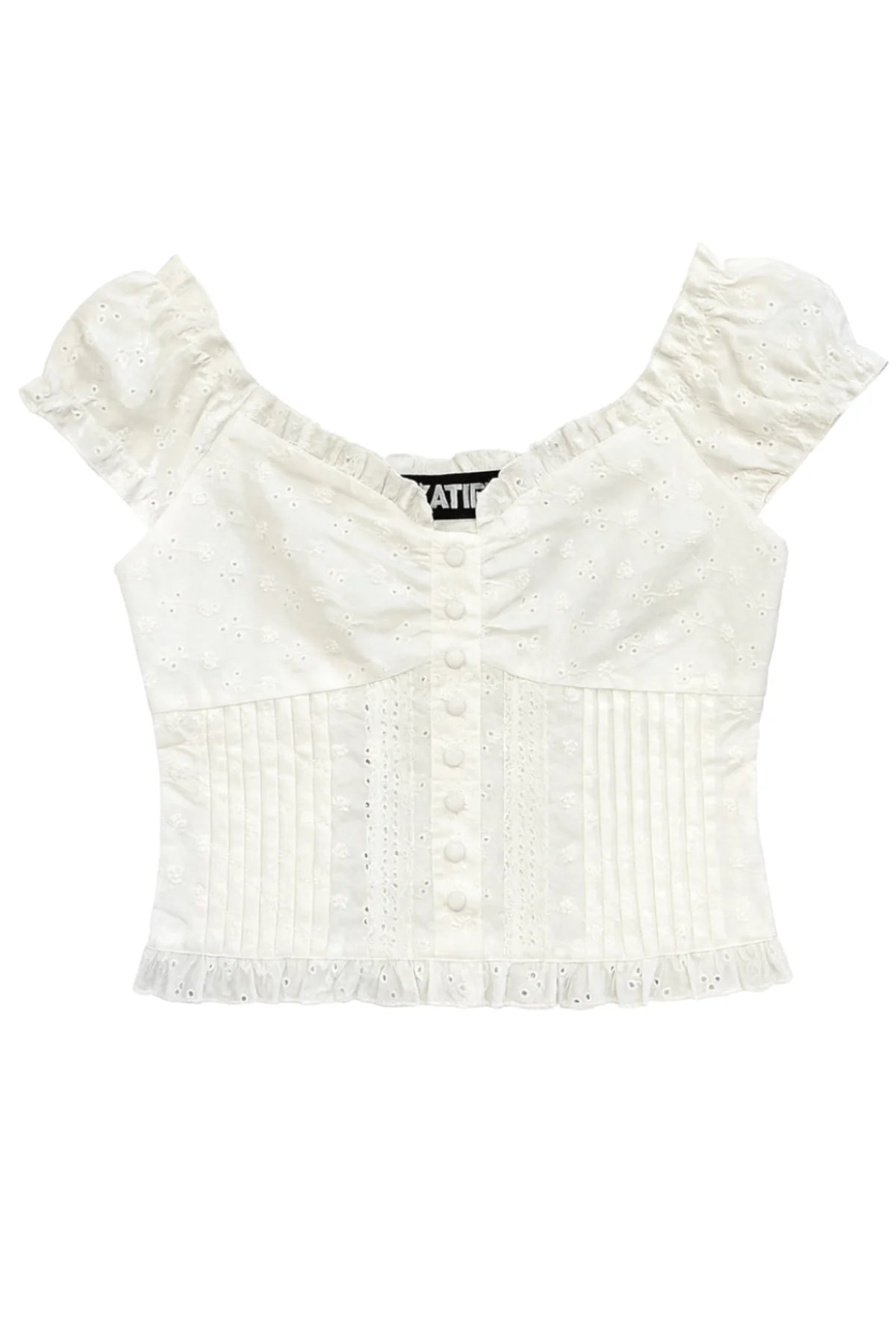 Daphne Sweetheart Boho Top - KatieJ NYC