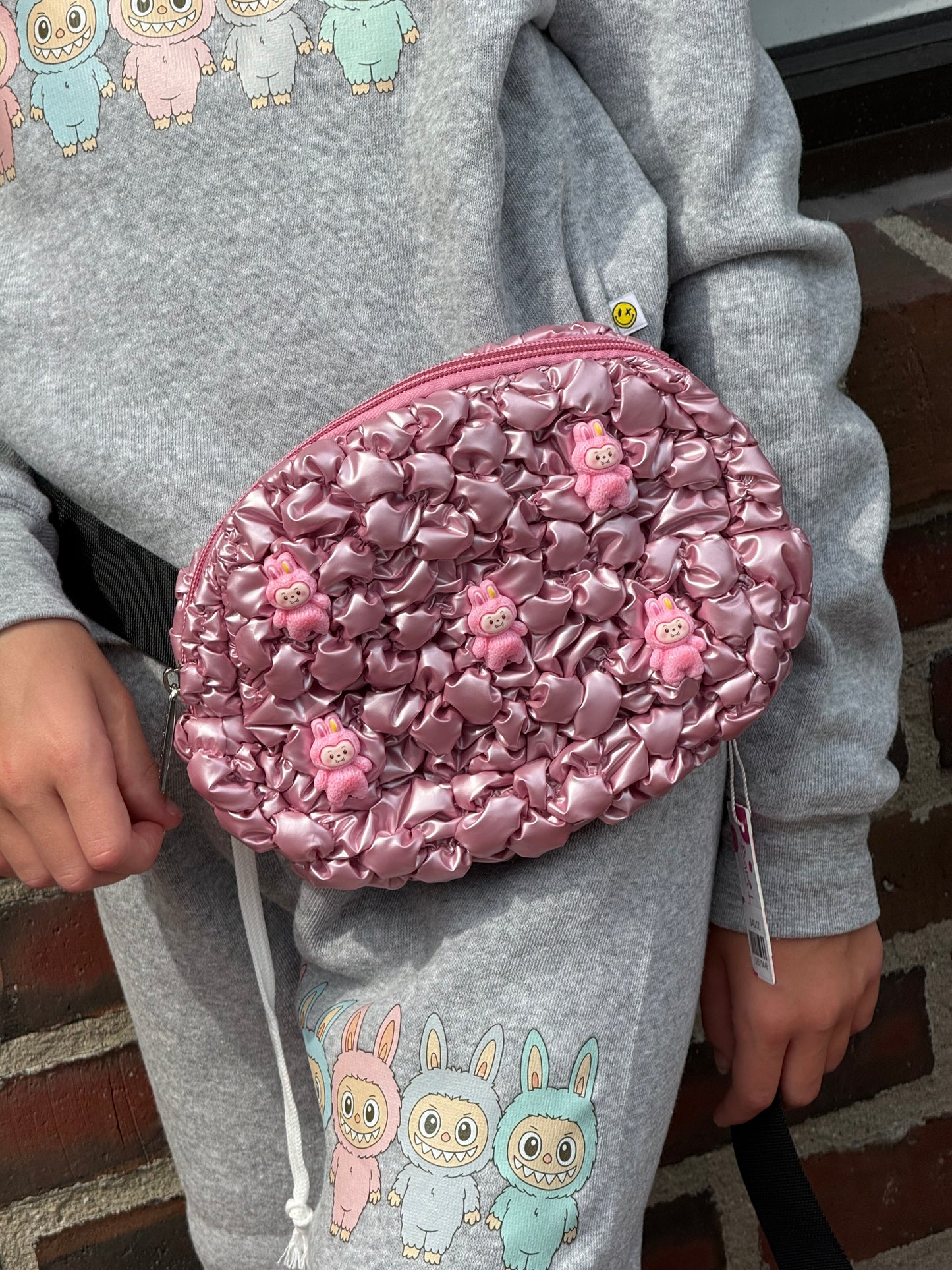 Labubu adjustable waist bag