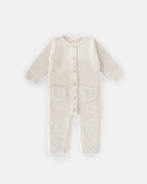 Long Sleeve Jumpsuit in Fuzzy - 7AM