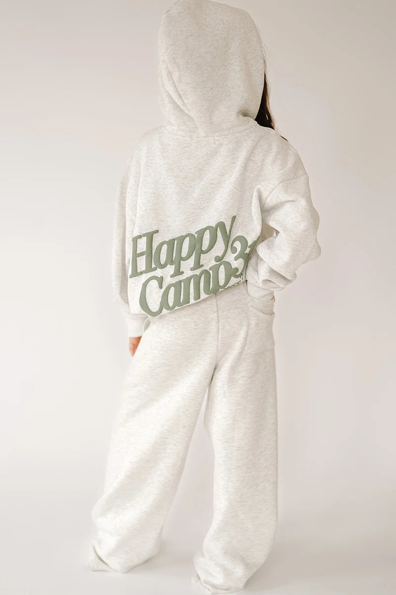 Puff Series Tween Sweatpants in Heather Gray | Happy Camp3r