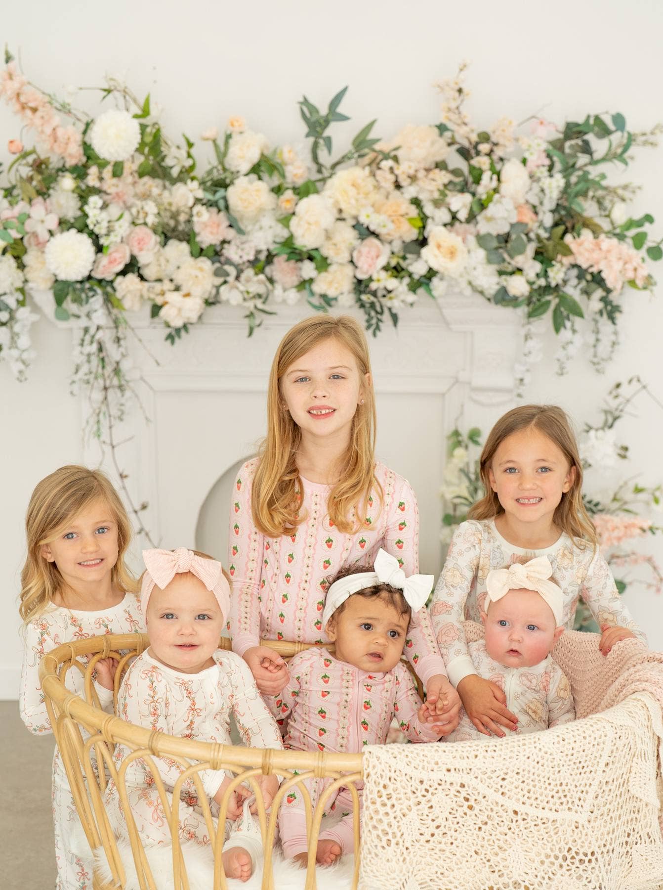 Floral Garland Zippy | Kids Convertible Zip-Up Romper PJ