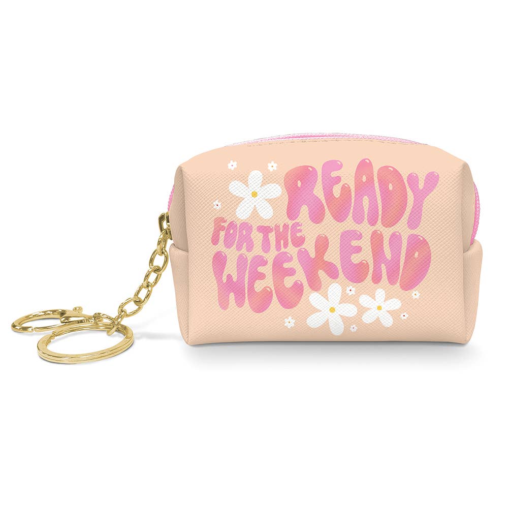 Ready for the Weekend Key Chain Pouch