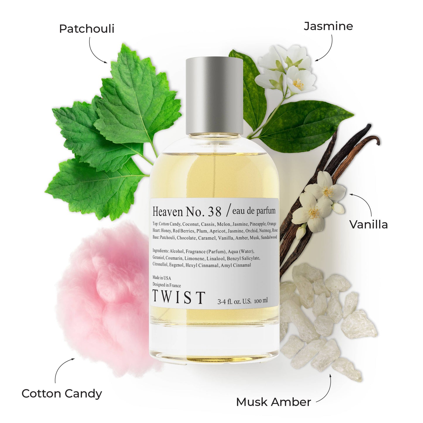 Twist Heaven No. 38 Inspired by T.M. Angel Perfume