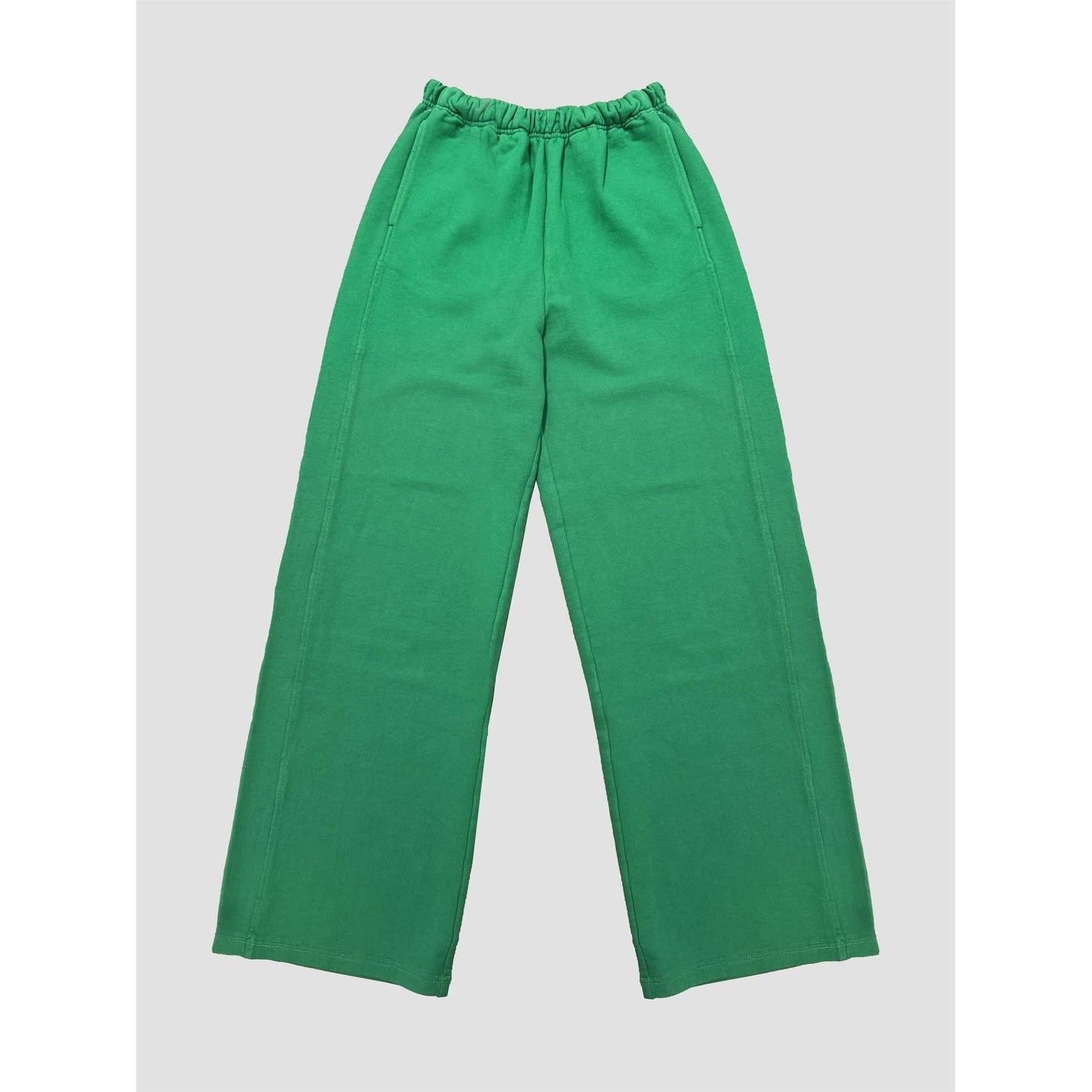 Cotton Terry Wide Pants in Tranquil Blue