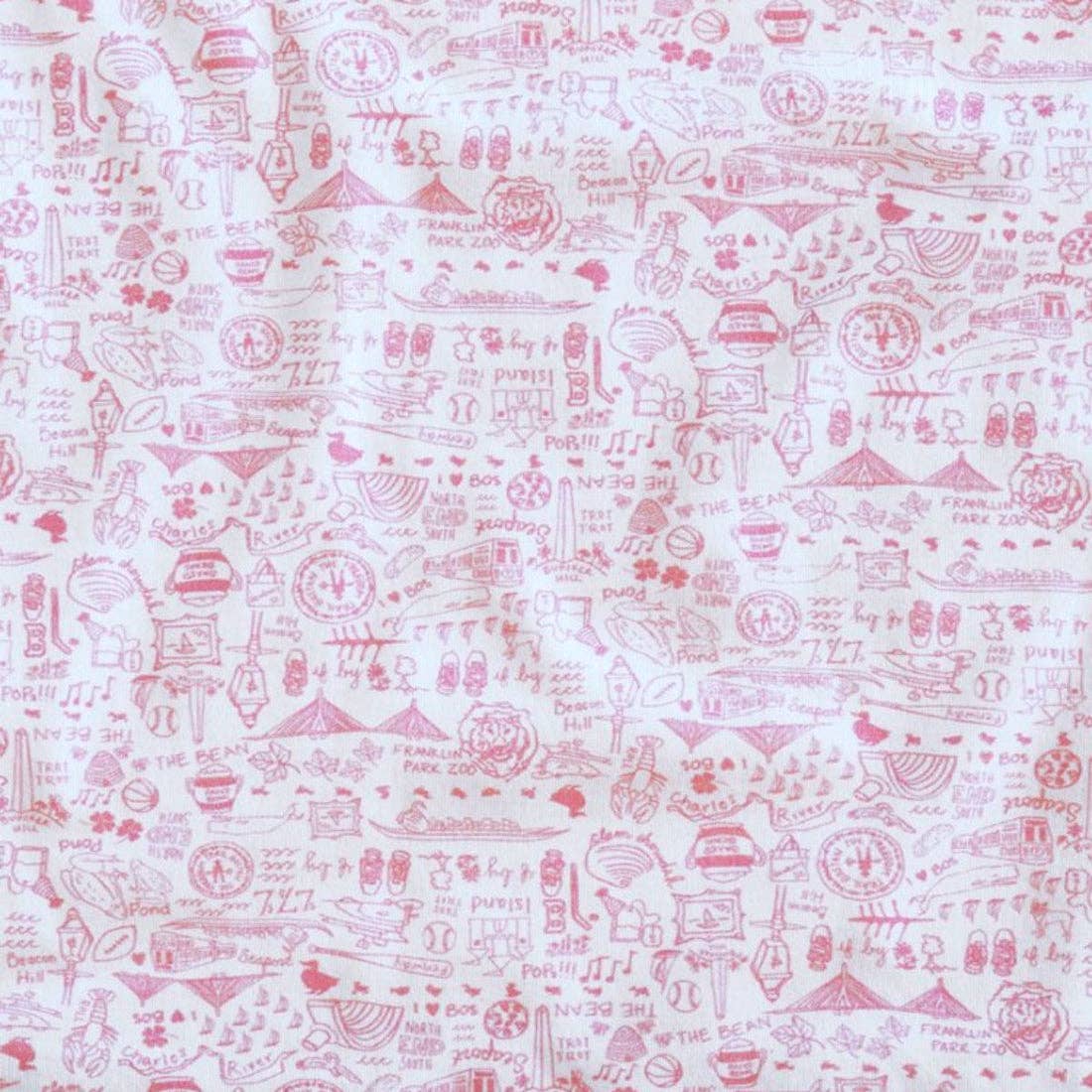 Boston Baby Bib (pink) - Joy Street