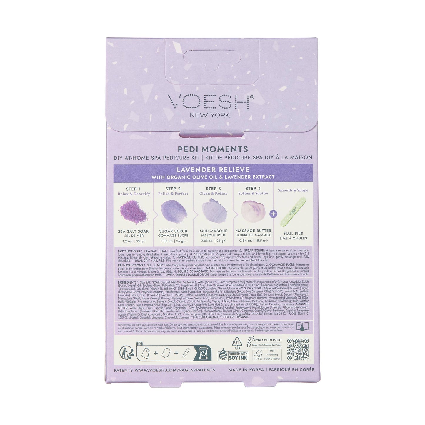 Pedi Moments Single - Lavender Relieve