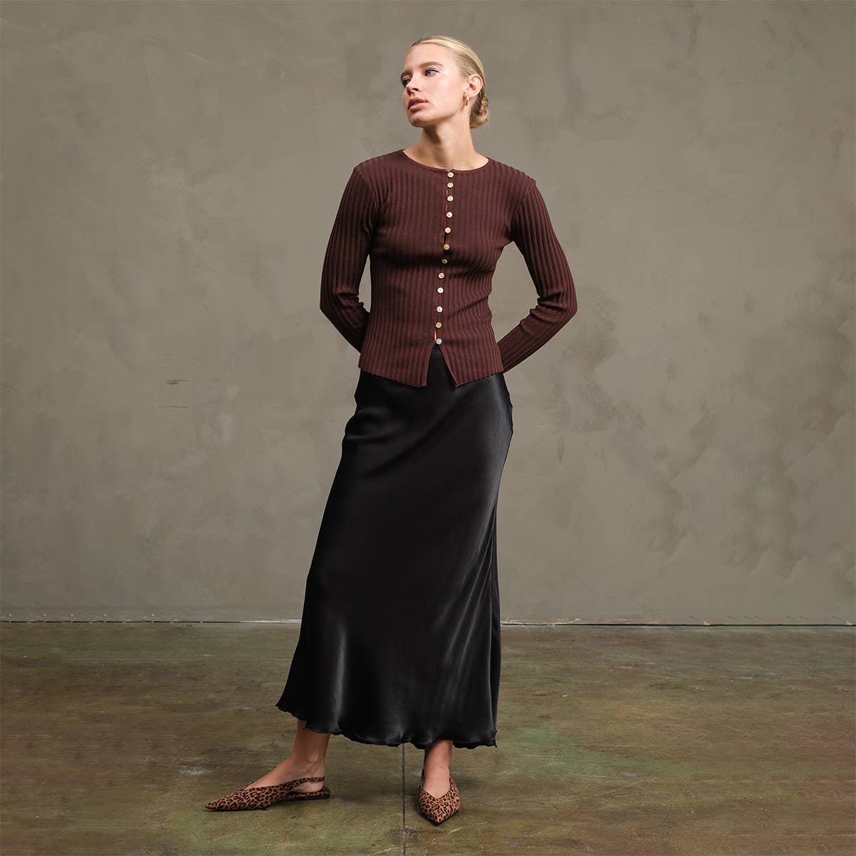 Satin Slip Skirt - RS1049