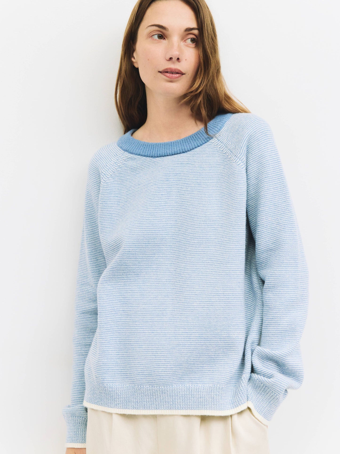 The Jae Sweater | Striped Relaxed Sweater