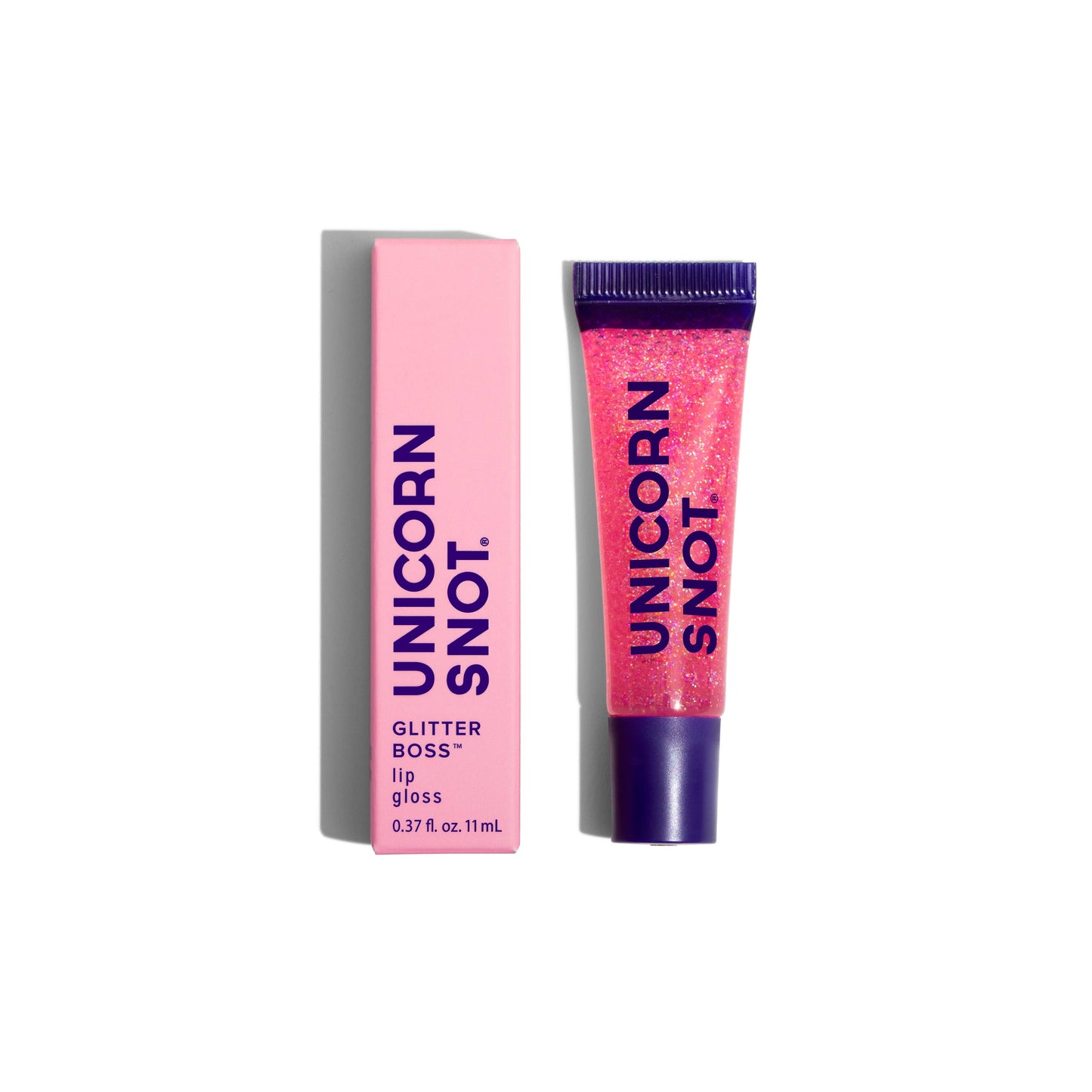 Glitter Boss Lip Gloss – Smooth & Sparkly - Flamingo