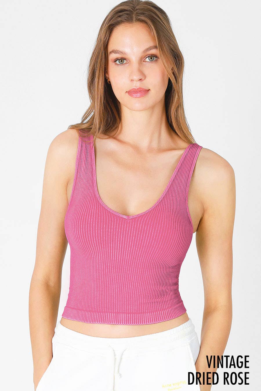 Vintage Reversible Crop Top - Nikibiki