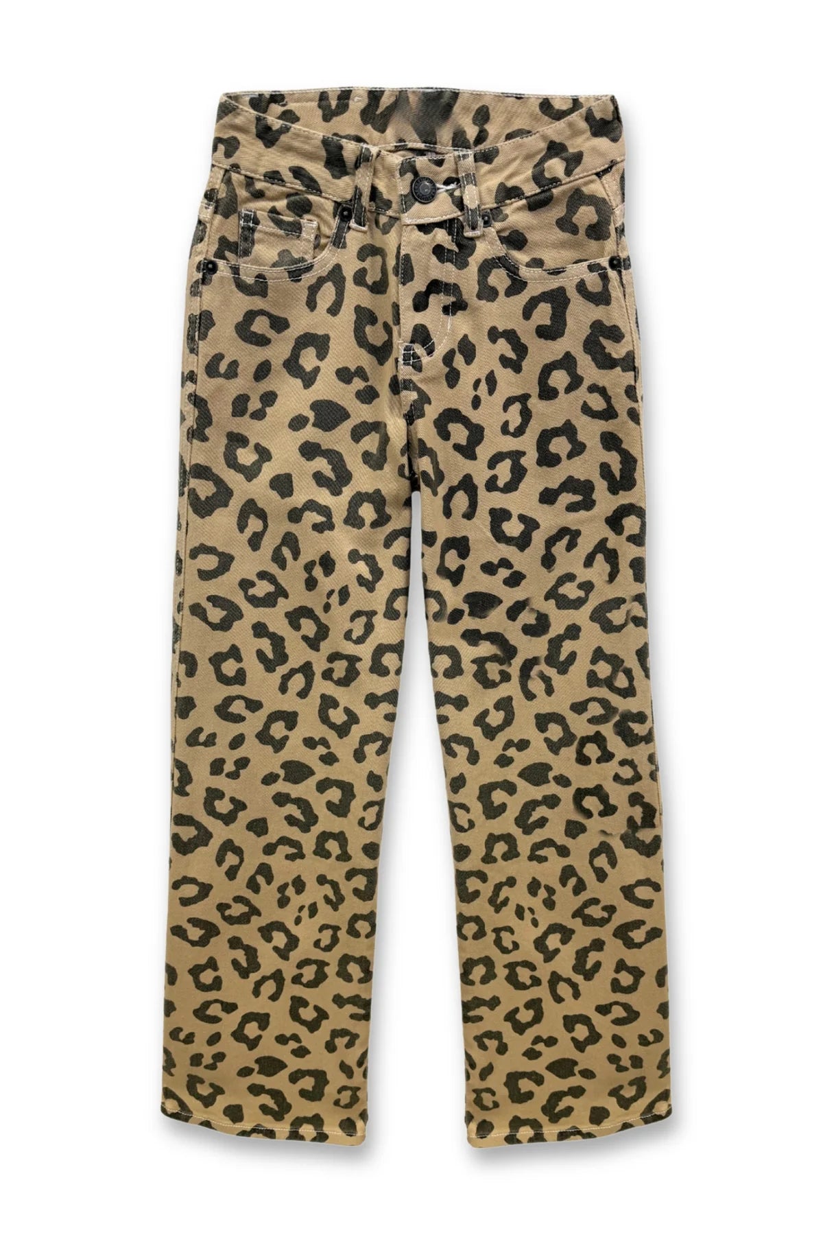 Chicago Low Rise Jeans in Leopard Print - KatieJ NYC