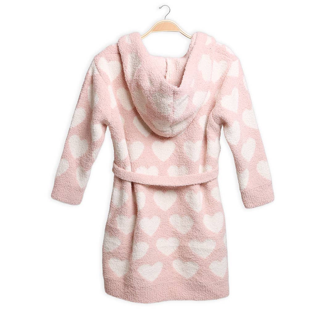 Children's Multi Print Luxury Soft Hooded Robe