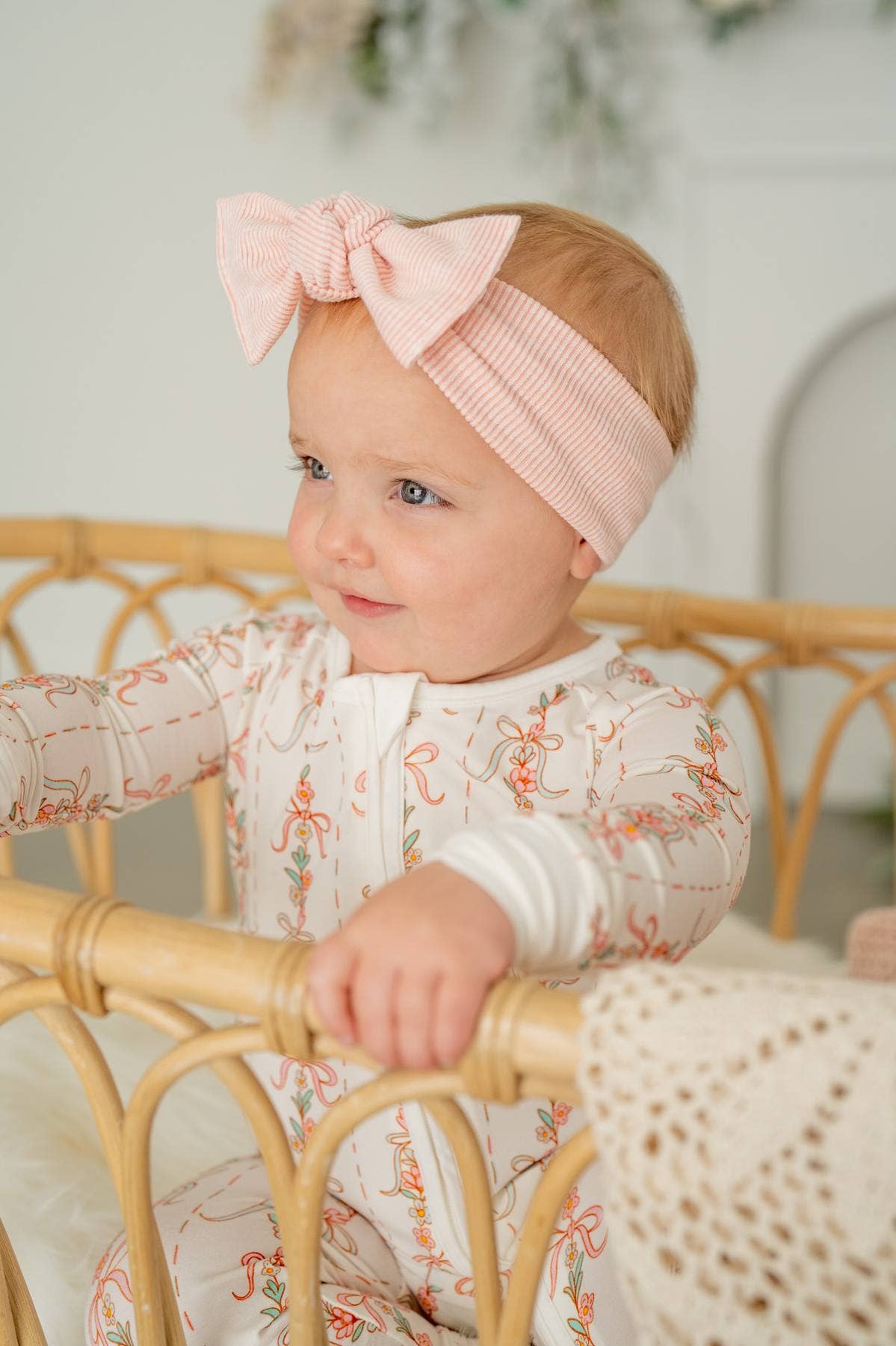 Floral Garland Zippy | Kids Convertible Zip-Up Romper PJ