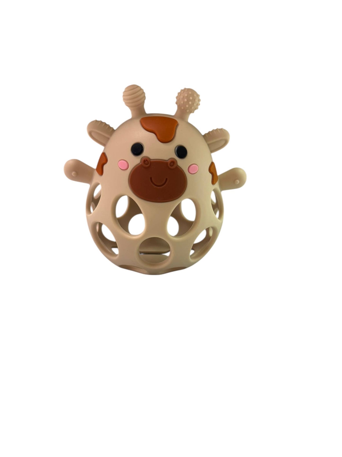 Silicone 3D Giraffe Teether Silicone