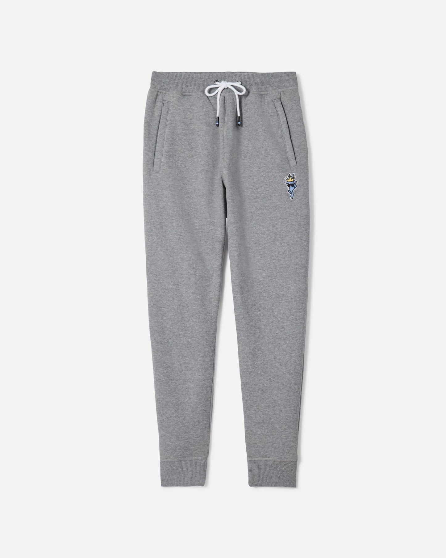 Kids' OG Fleece Jogger in Gray - GOAT