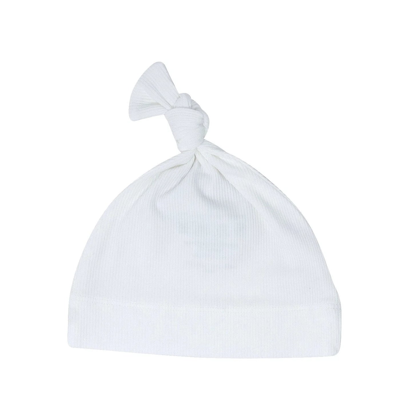 Knot Hat - Pure White - Sweet Bamboo