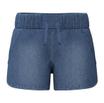 Pull On Knit Denim Athlerisure Shortie Short