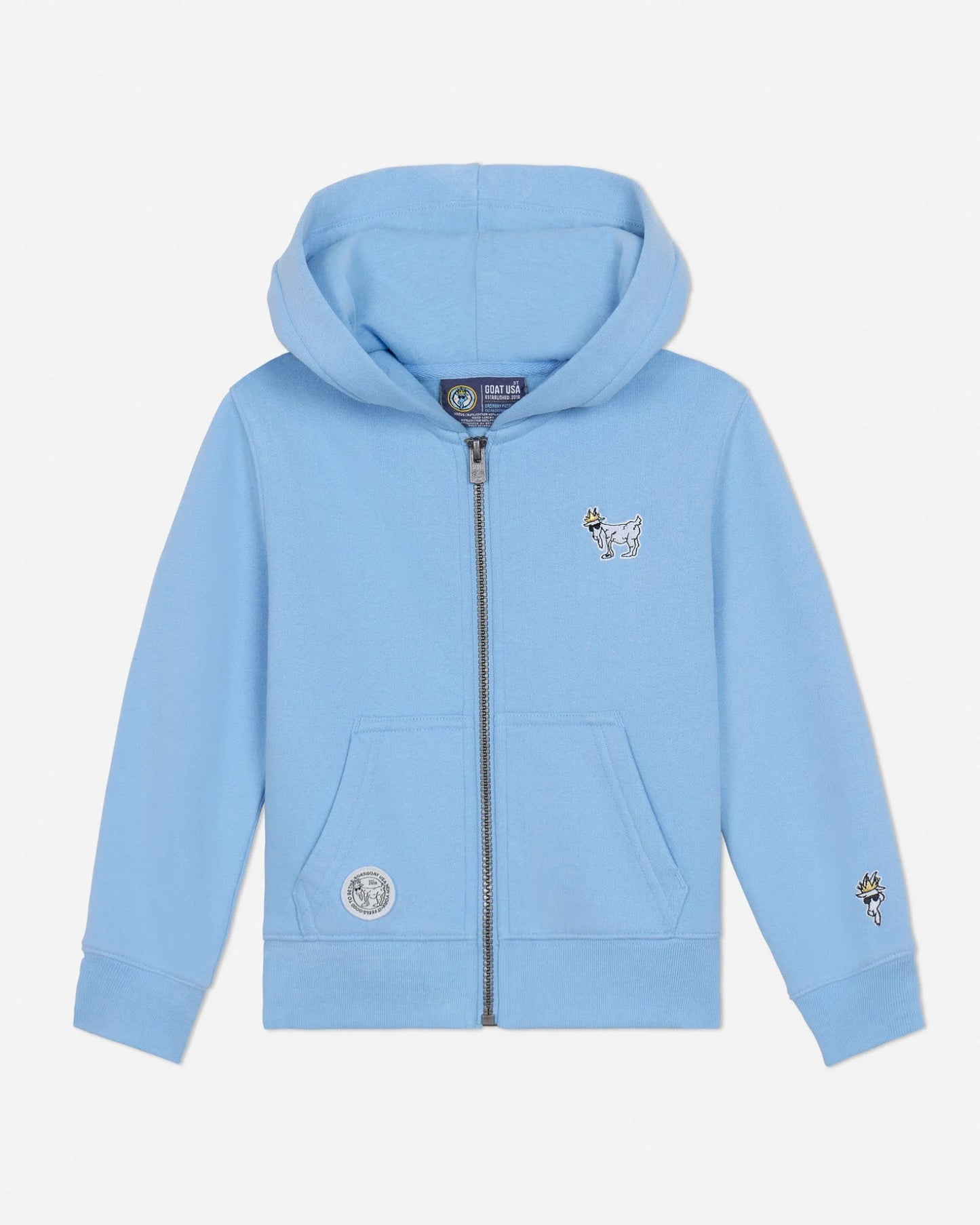 Zip Hooded Sweatshirt toddler - GOAT