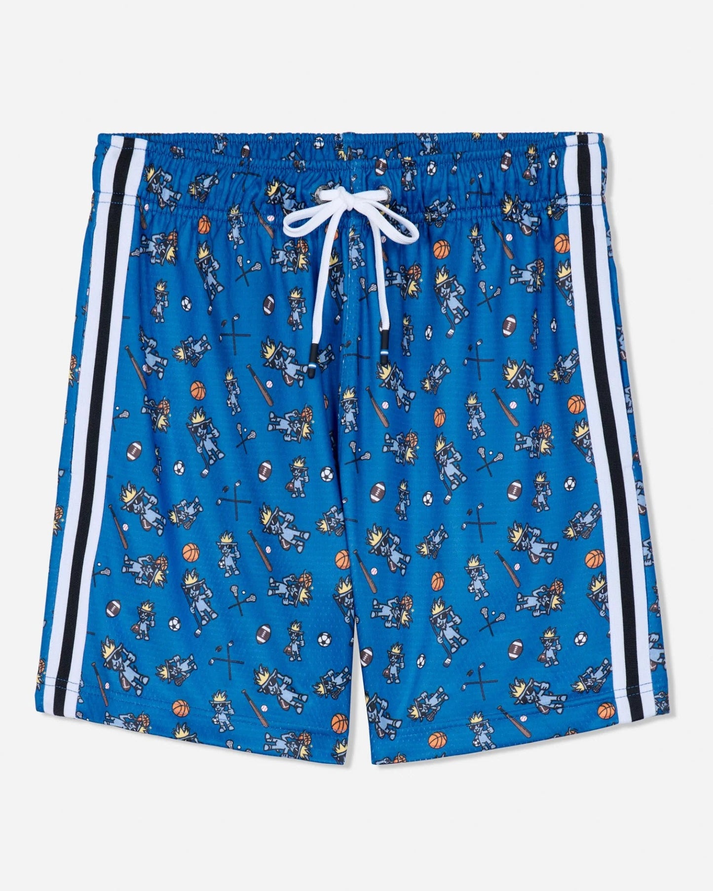Sports AOP Mesh shorts in royal toddler - GOAT