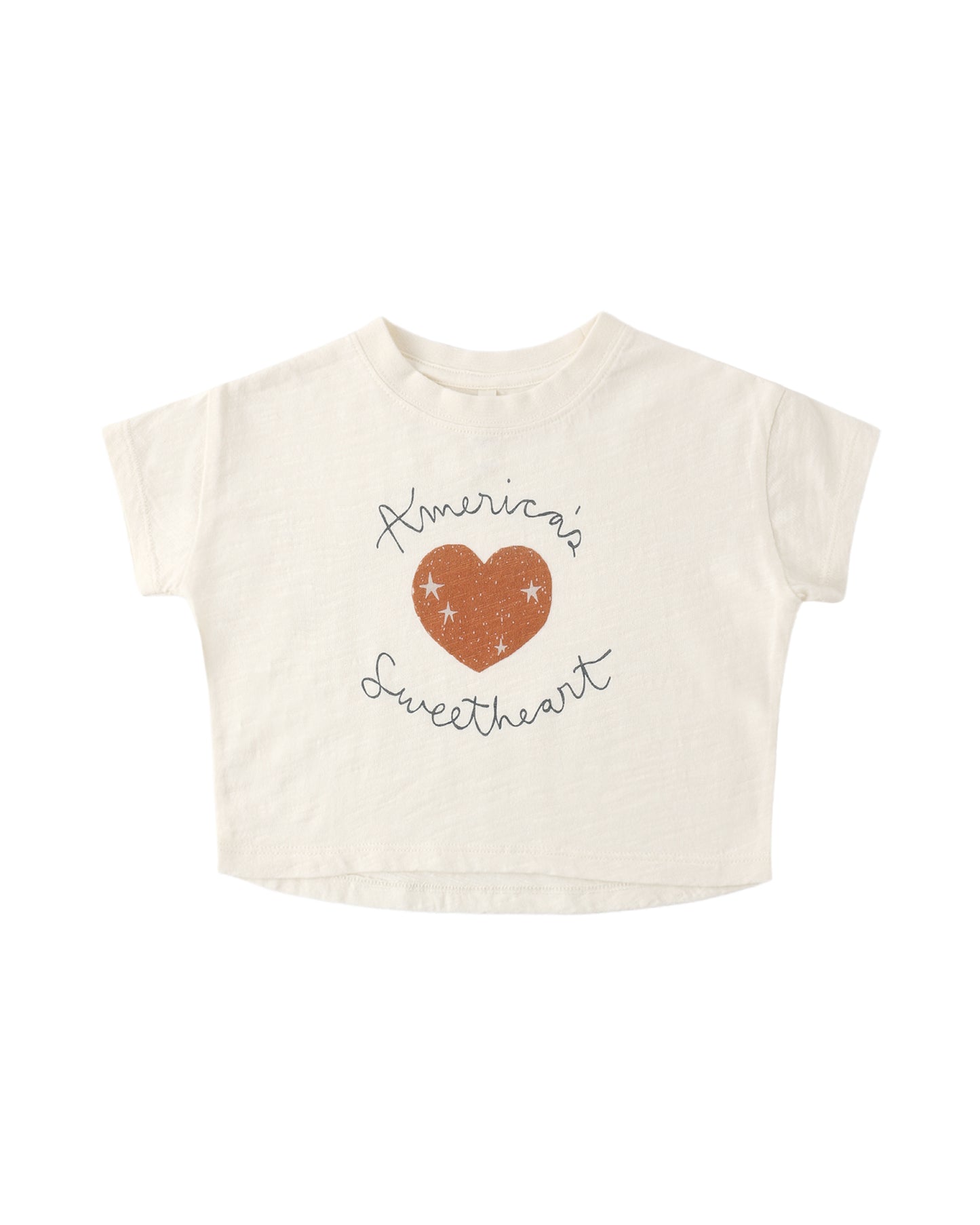 Boxy Tee America's Sweetshirt - Rylee + Cru